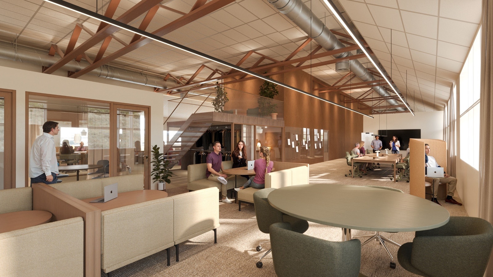 9. etasje – aktivitetsbasert landskap Galleribilde