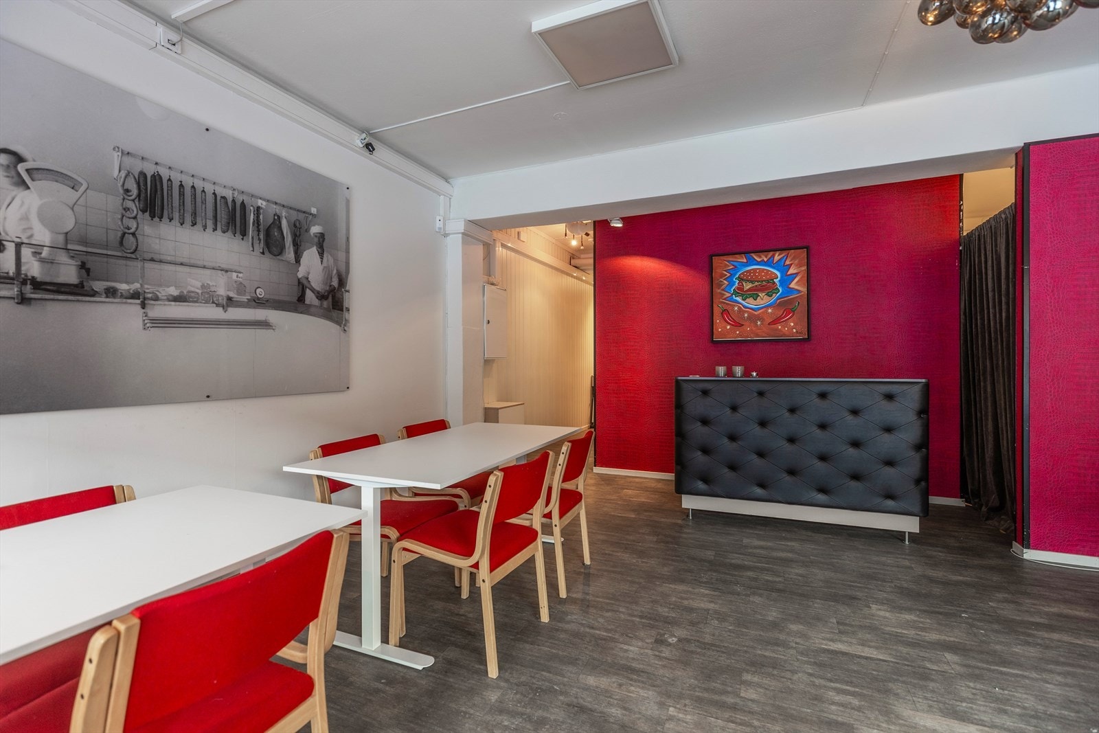 Åpent serverings-/forretningslokale Galleribilde