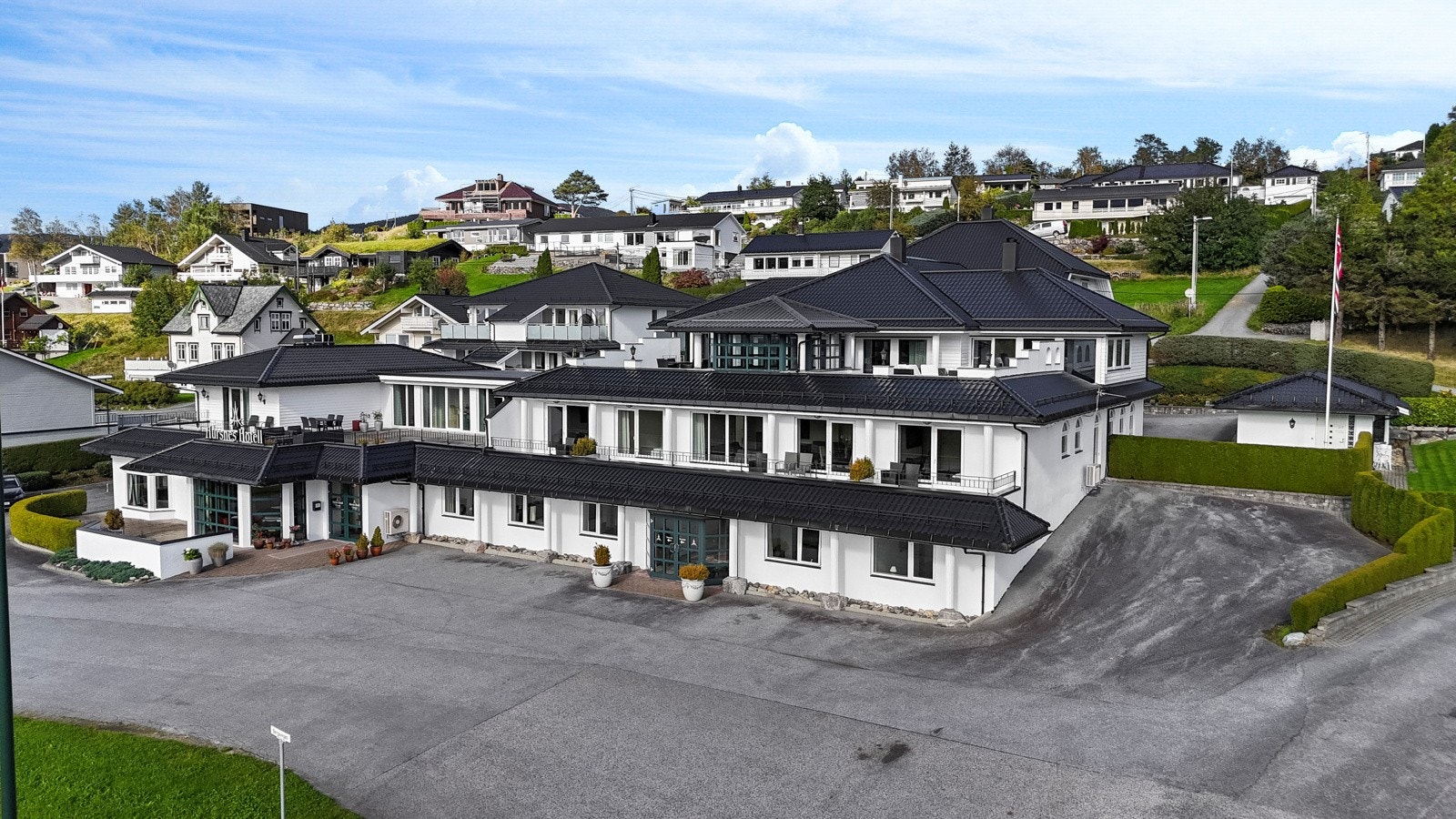 Dronefoto. Galleribilde