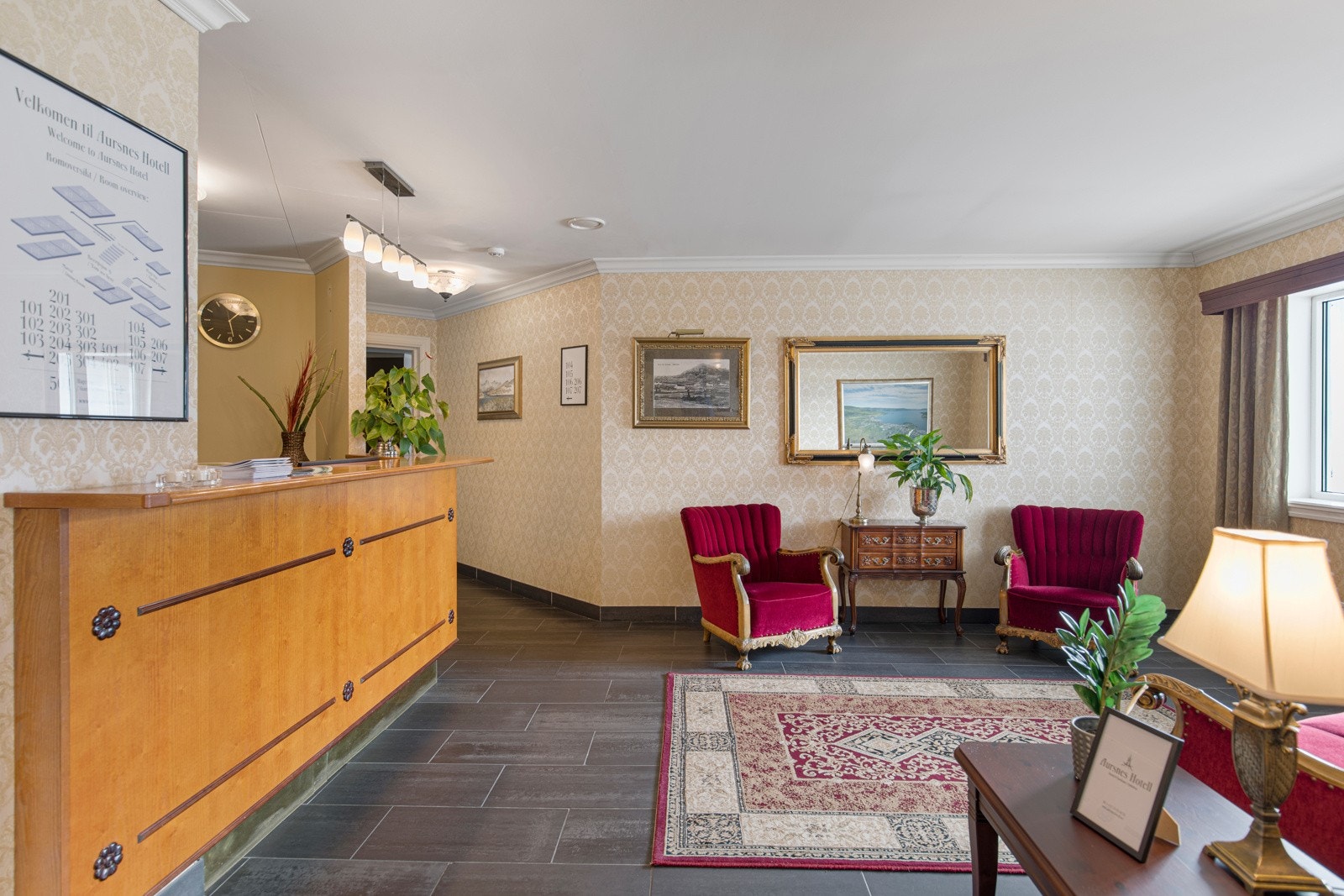 Resepsjon. Galleribilde