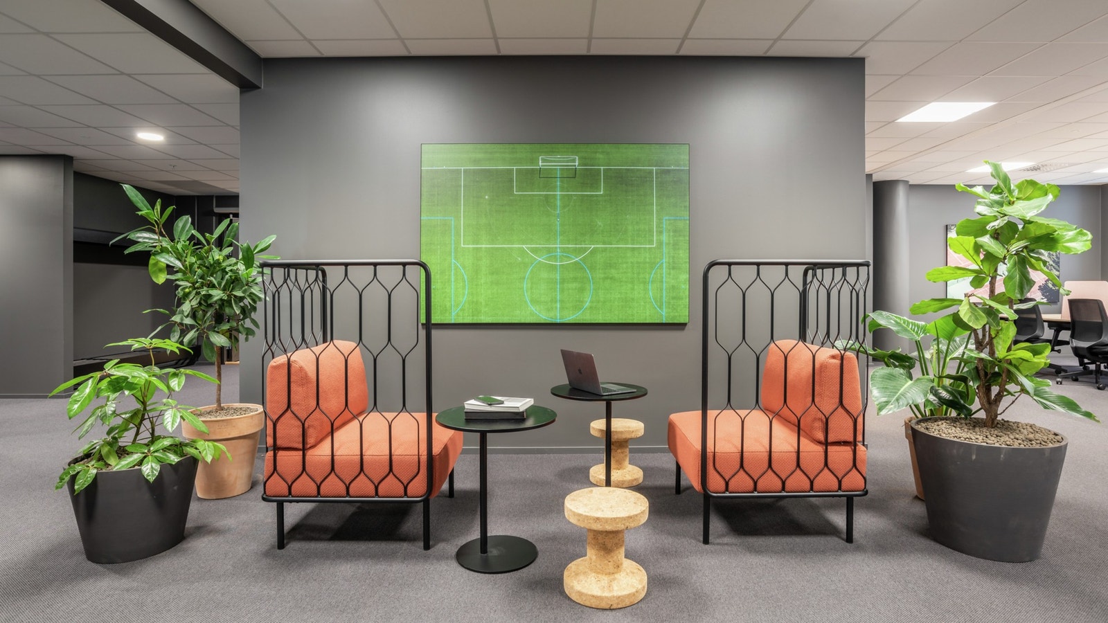 Referansebilde fra 3.etg i bygget Galleribilde