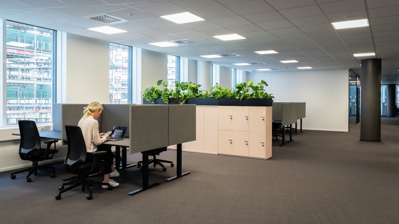 Referansebilde fra 3.etg i bygget Galleribilde