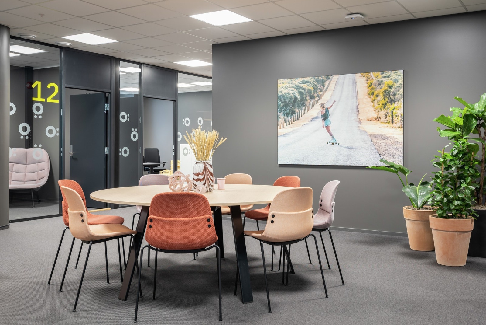 Referansebilde fra 3.etg i bygget Galleribilde