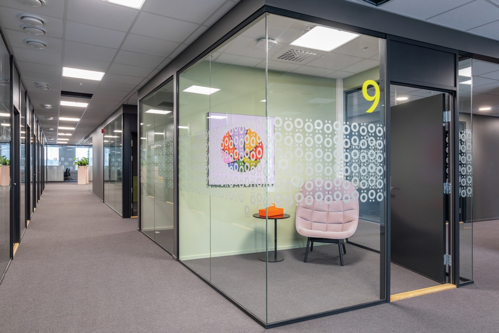 Referansebilde fra 3.etg i bygget Galleribilde