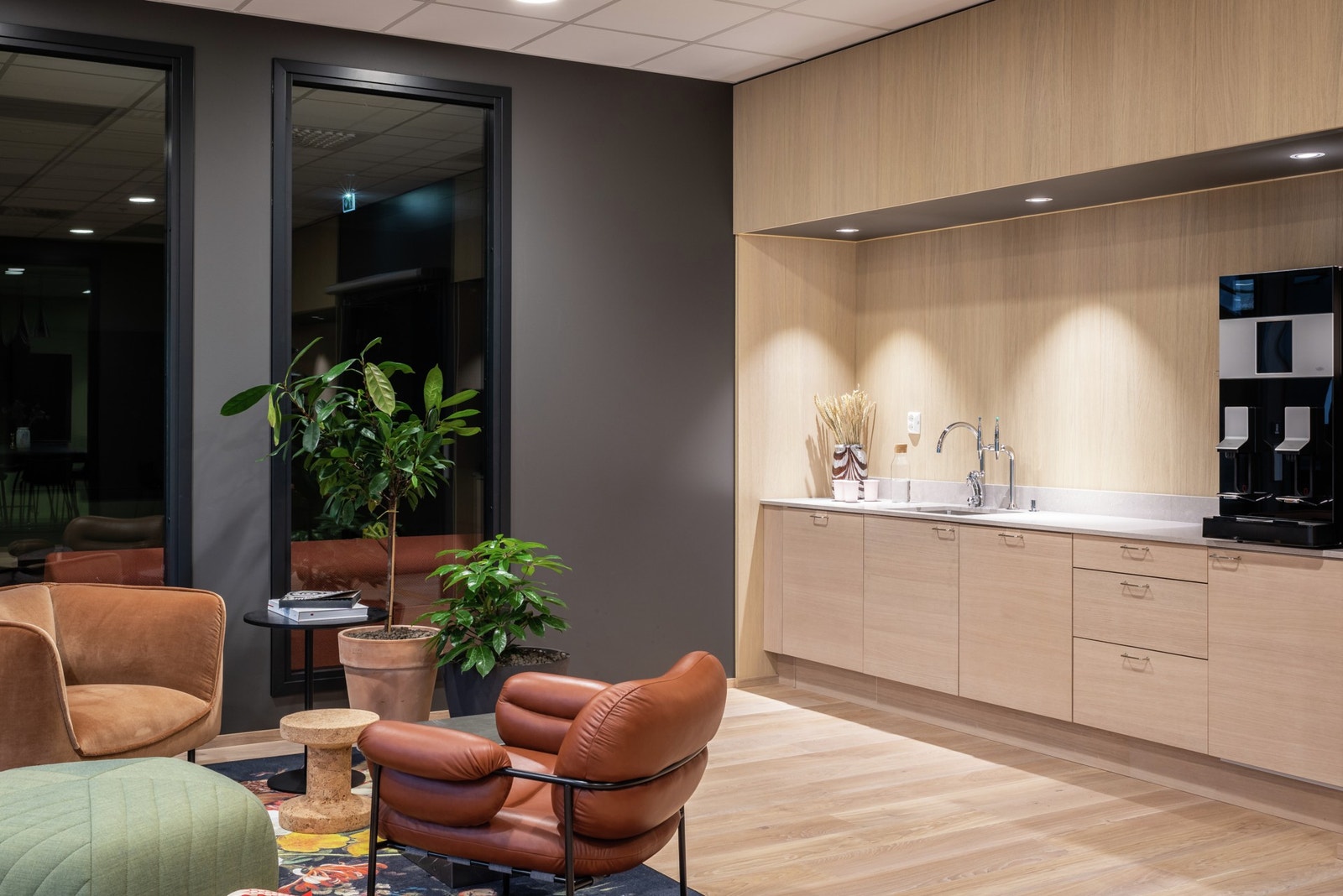 Referansebilde fra 3.etg i bygget Galleribilde