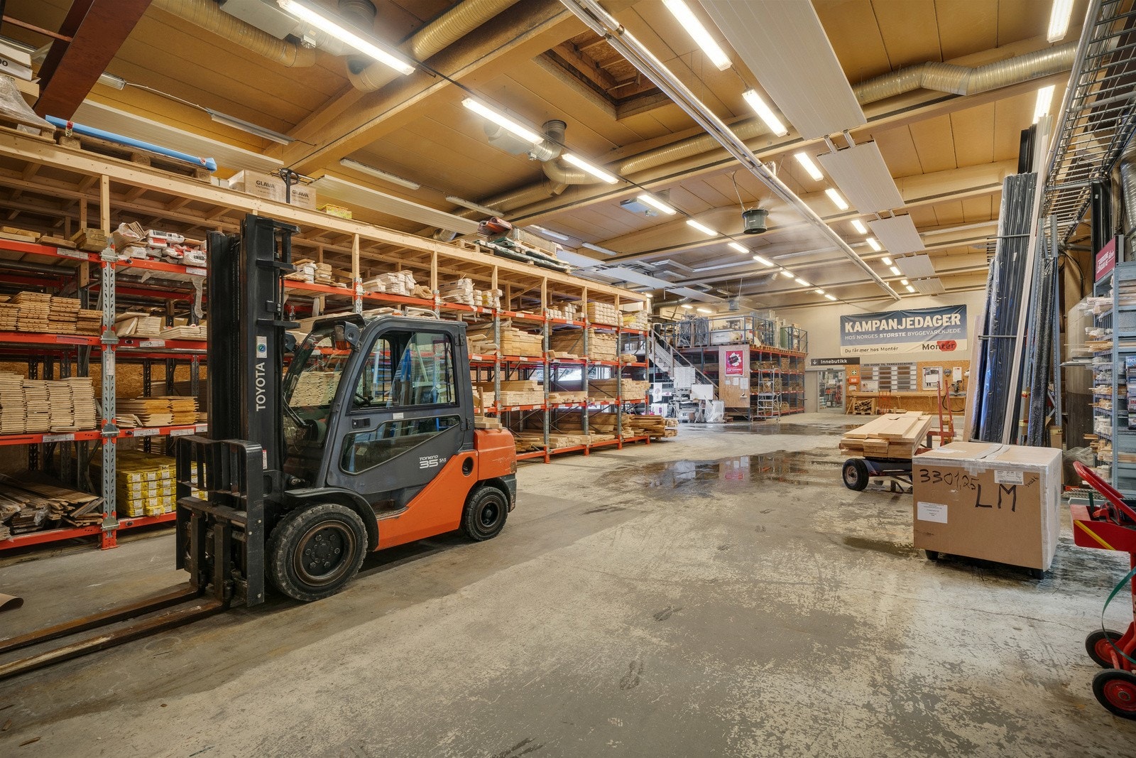 Gode lagerfasiliteter Galleribilde