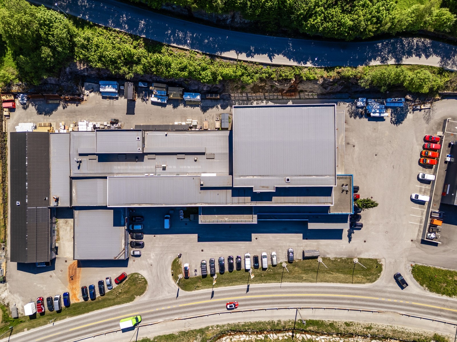 Eiendommen ovenfra Galleribilde