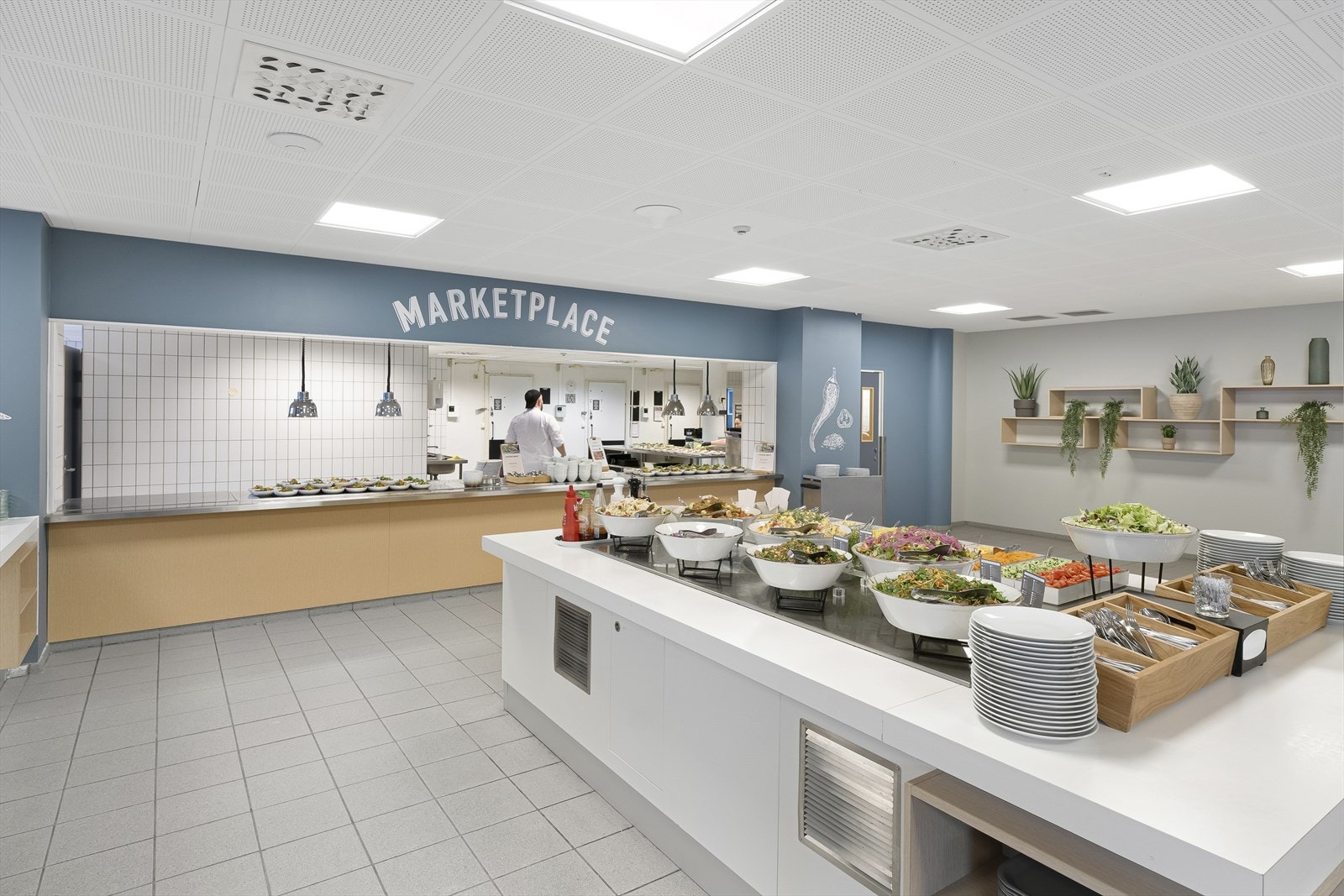 Lunsj buffé Galleribilde