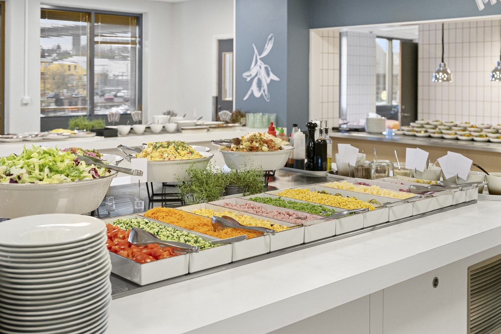 Lunsj buffé Galleribilde