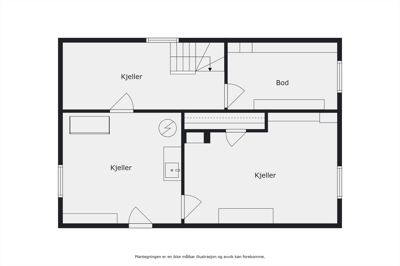 Våningshus kjeller Galleribilde
