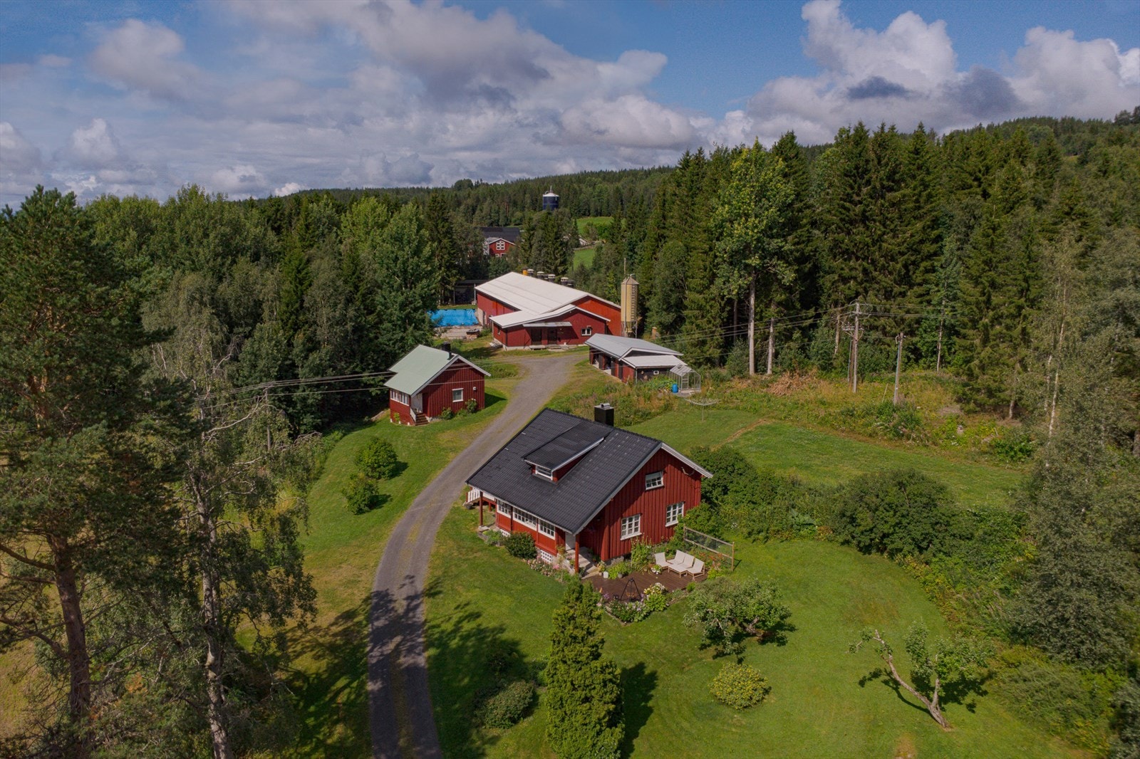 Øvergård er i full drift med eggproduksjon og har en konsesjon på 7500 høner. Galleribilde