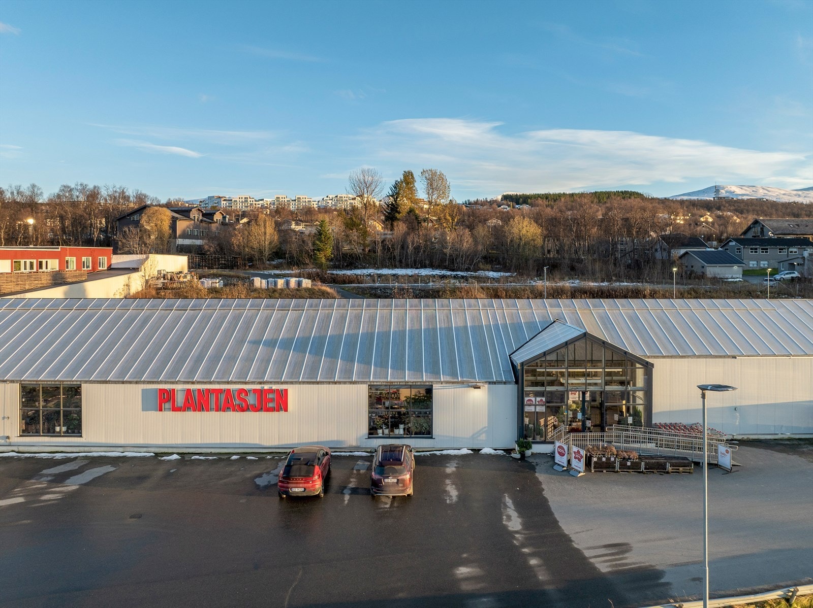 Moderne fasade Galleribilde