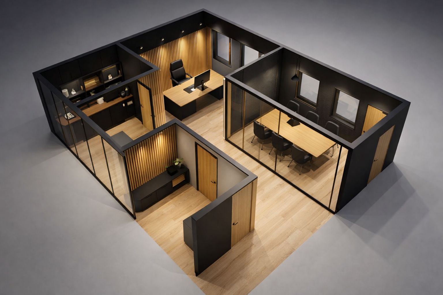 illustrasjon på hvordan ca design blir
Ikke riktig rominndeling Galleribilde