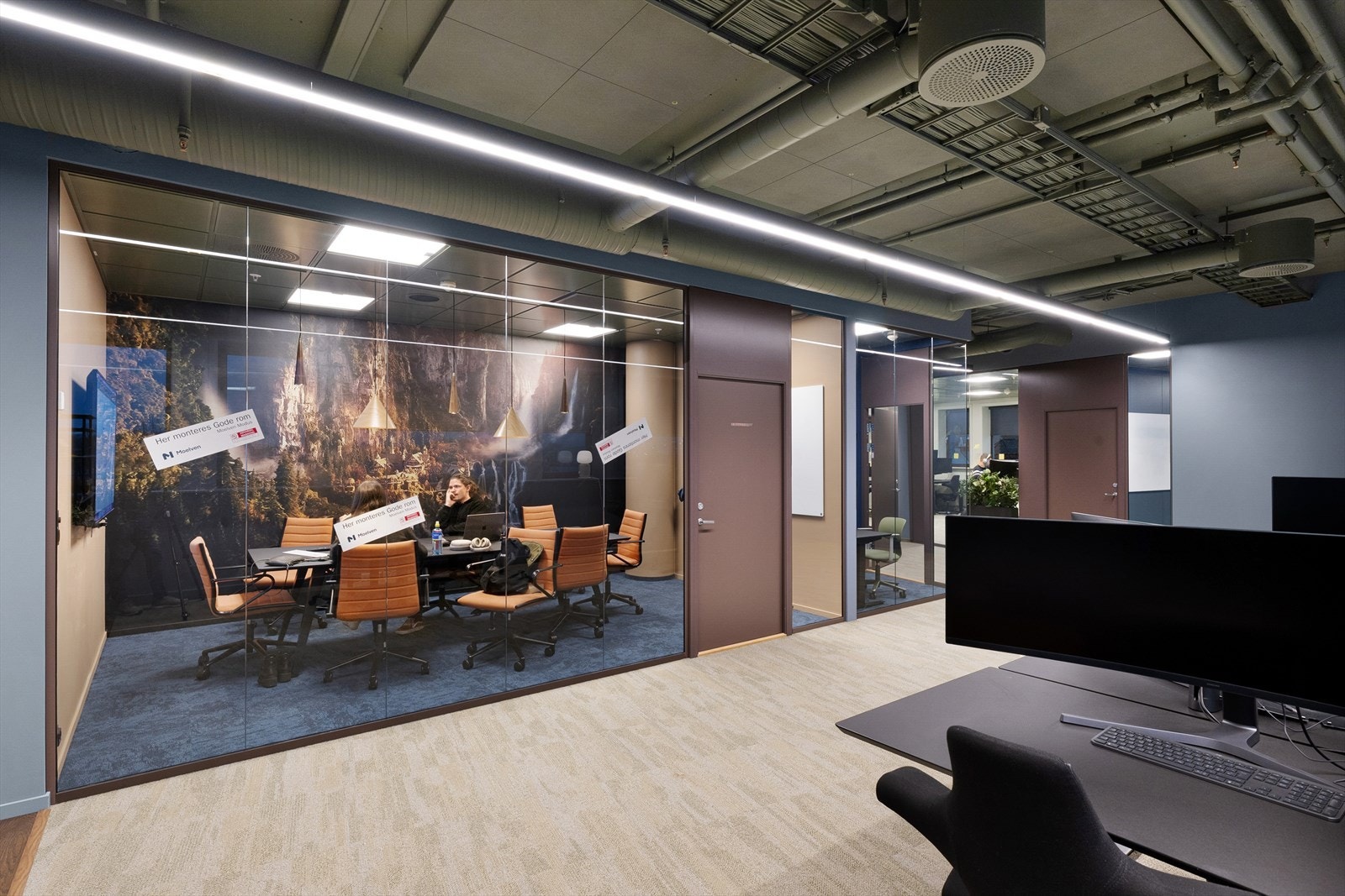 utsnitt fra eiendommen - lokalene tilpasses bruker Galleribilde