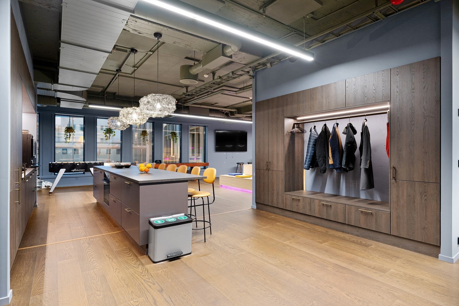 utsnitt fra eiendommen - lokalene tilpasses bruker Galleribilde