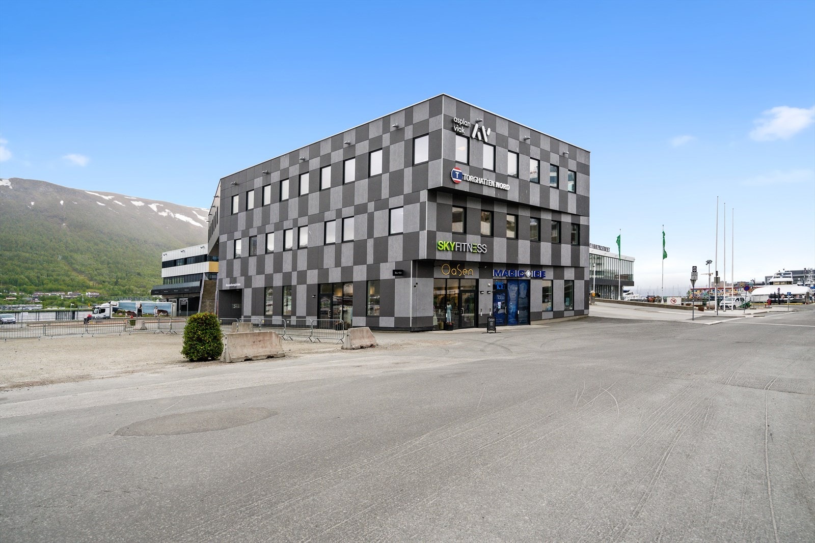 Flott og moderne bygg Galleribilde