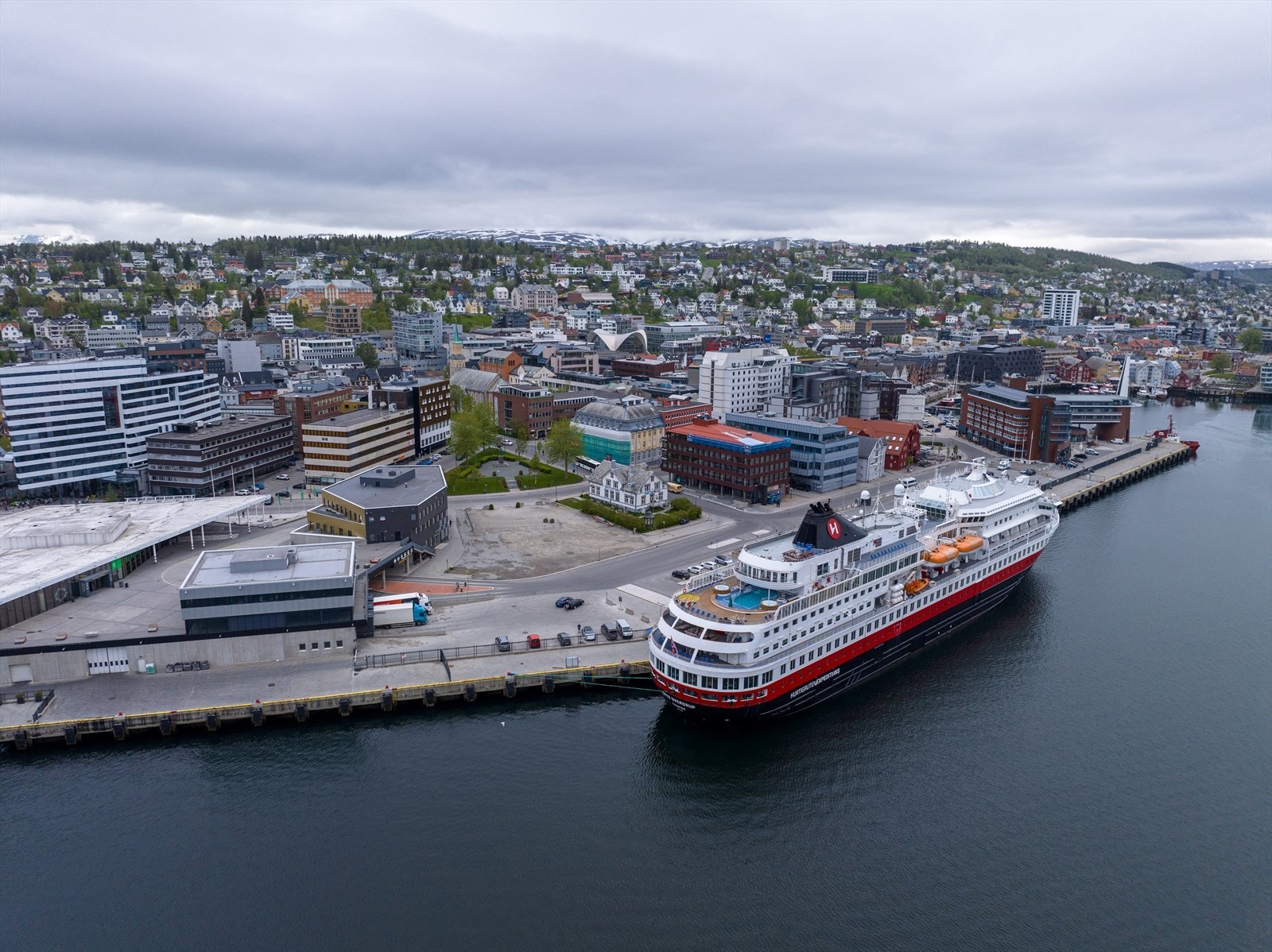 Nesten samtlige turister passerer forbi daglig Galleribilde