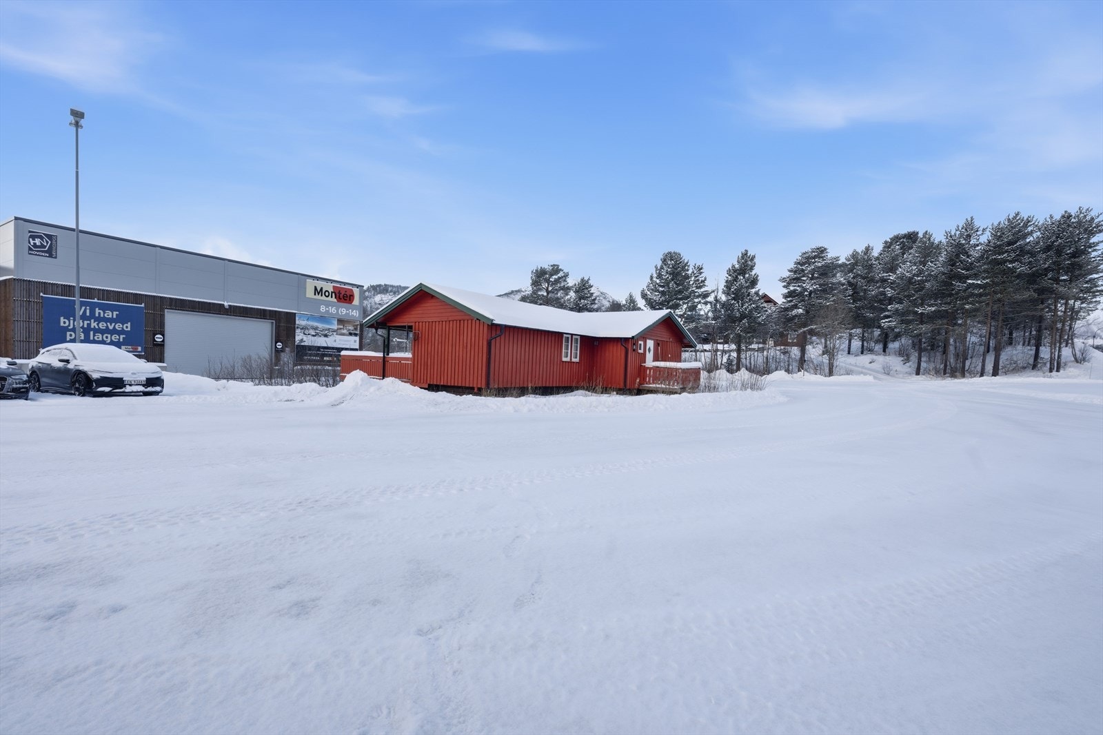 Dagens bygningsmasse overtas slik den står Galleribilde