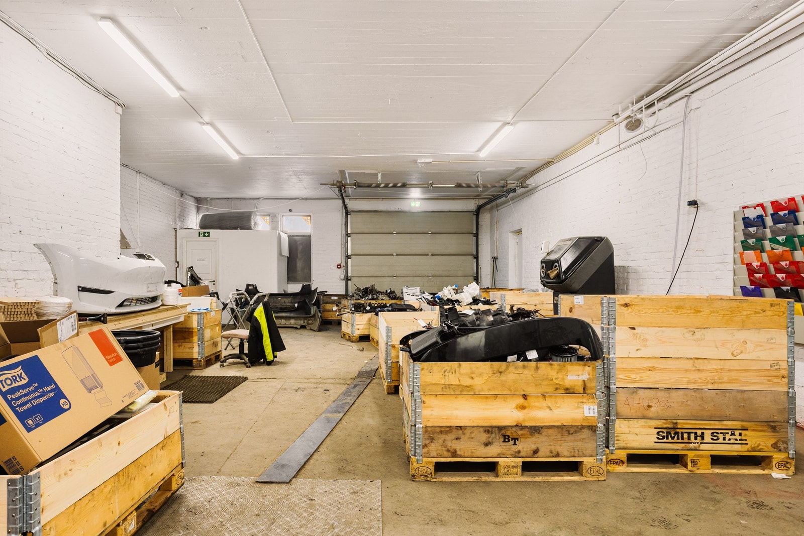 Lager med kjøreport. Galleribilde