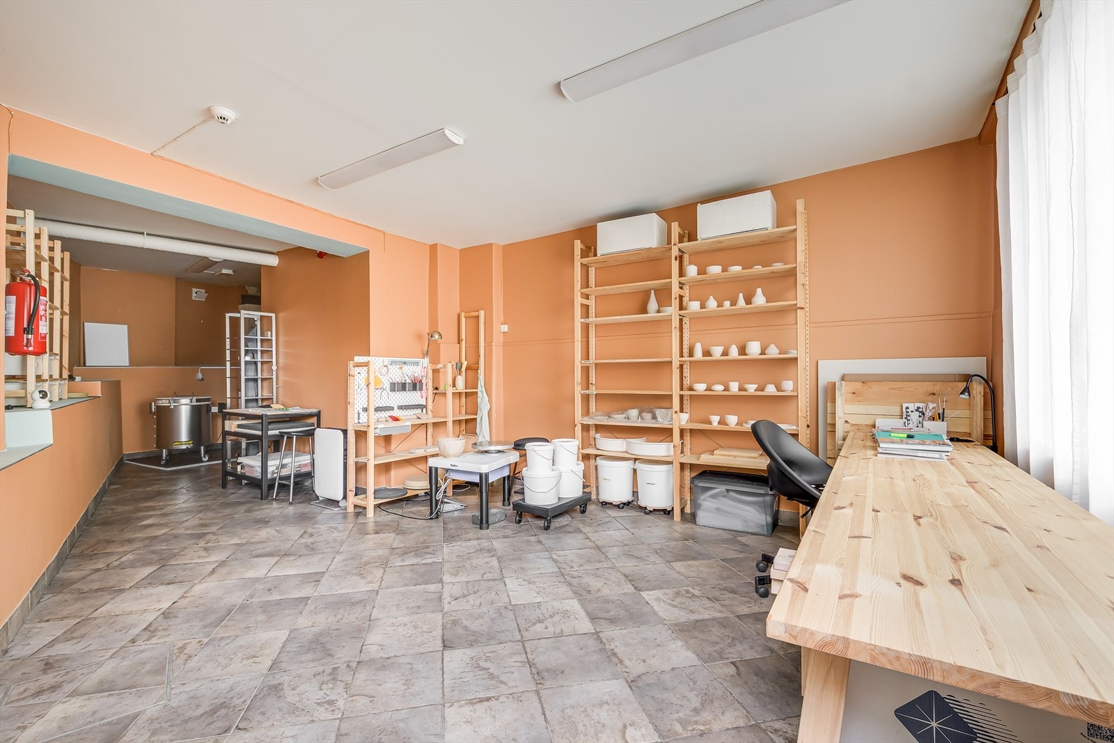 Seksjon 1 - I dag brukt som keramikkverksted. Galleribilde