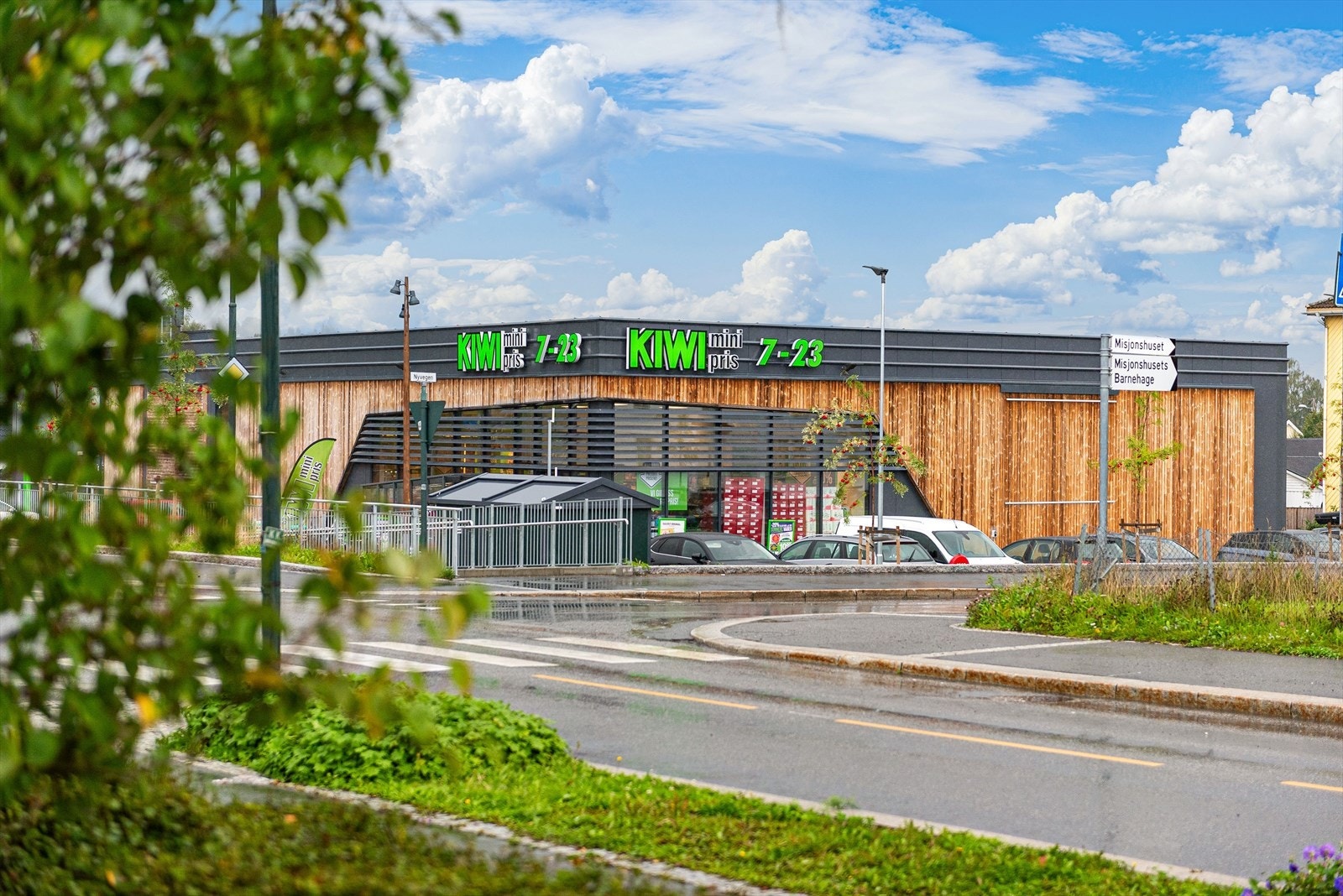 Ny Kiwi butikk ligger rett ved. Galleribilde