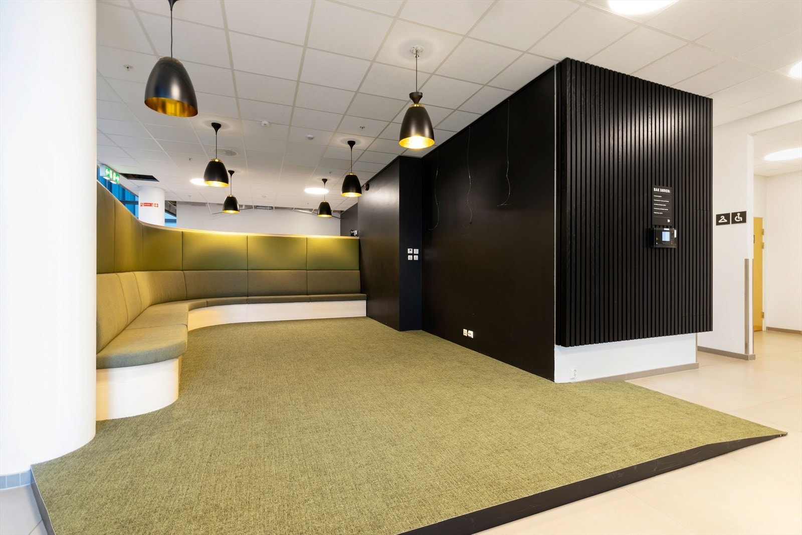 Fra byggets fellesområder i 1 etasje Galleribilde