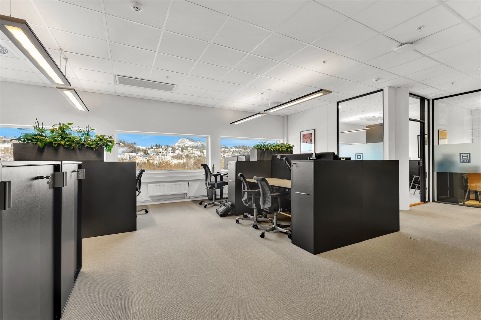 Eksempel kontorlandskap Galleribilde