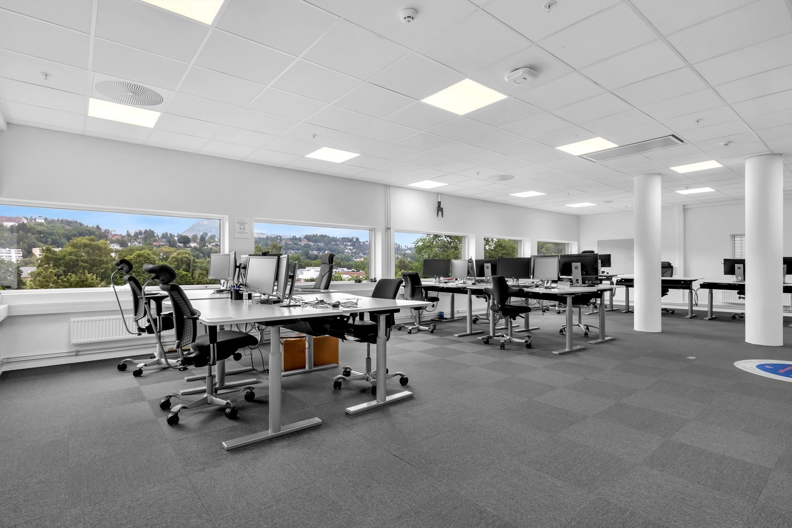 Eksempel kontorlandskap Galleribilde