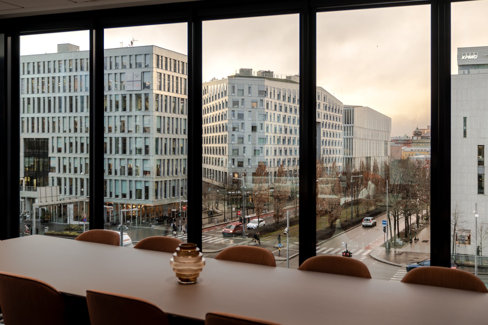 Utsikt mot Dronning Eufemias gate Galleribilde