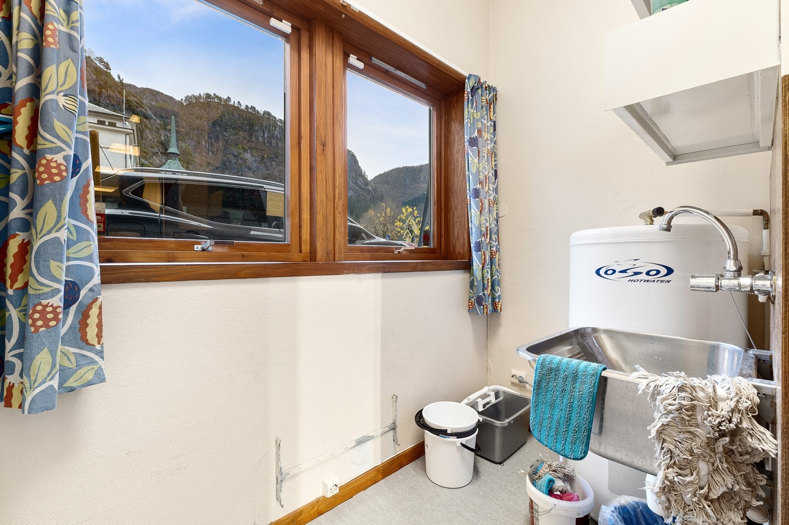 Vaskerom/kott. Galleribilde