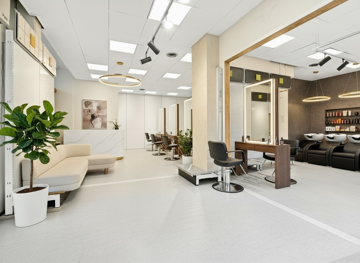 Rommet er digitalt stylet for å å illustrere annen bruk og ved deling av lokalet. Galleribilde