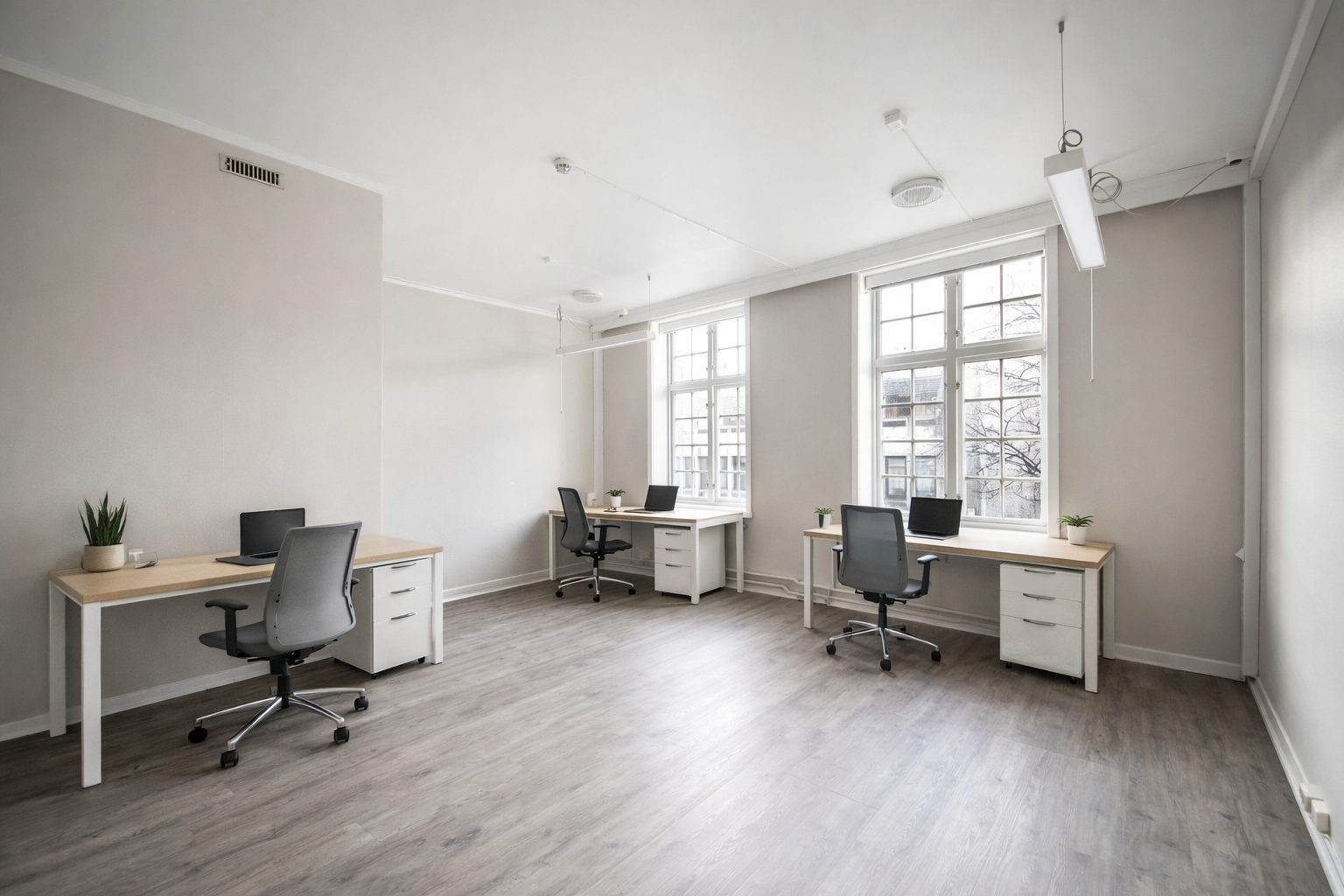 Fleksible løsninger – fra enkeltkontorer til team og hele etasjer Galleribilde