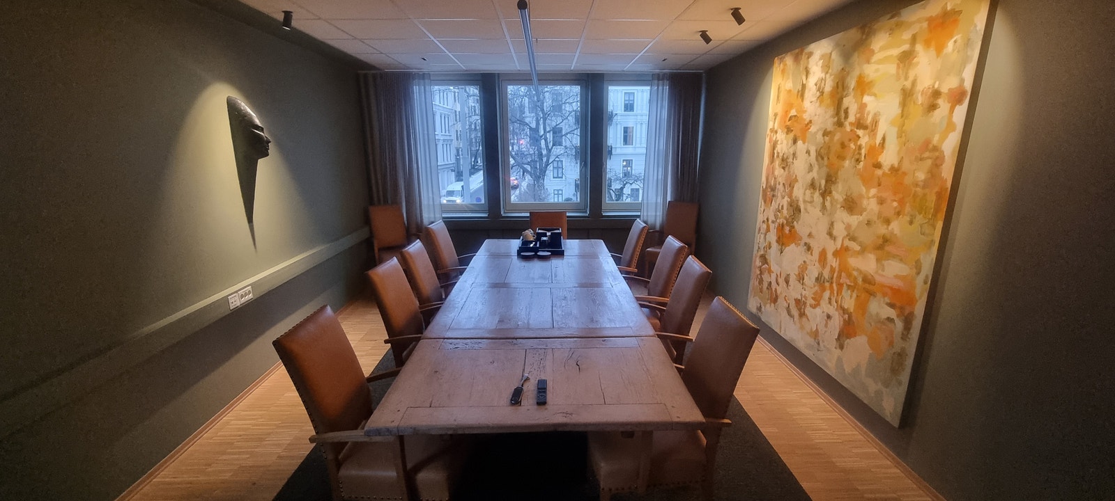 Eksempelbilde/inspirasjonsbilde fra møterom hos leietaker i 3. etasje Galleribilde