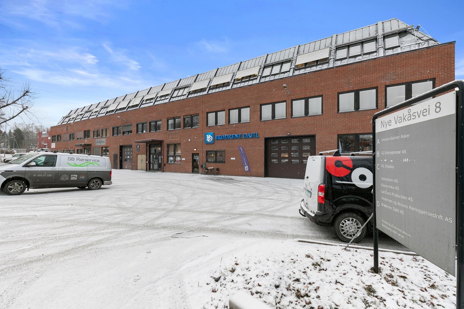 Her kan du bo med andre leietakere som Brødrene Dahl avd. Asker, Astrofarm AS og Mellymoon m.fl. Galleribilde