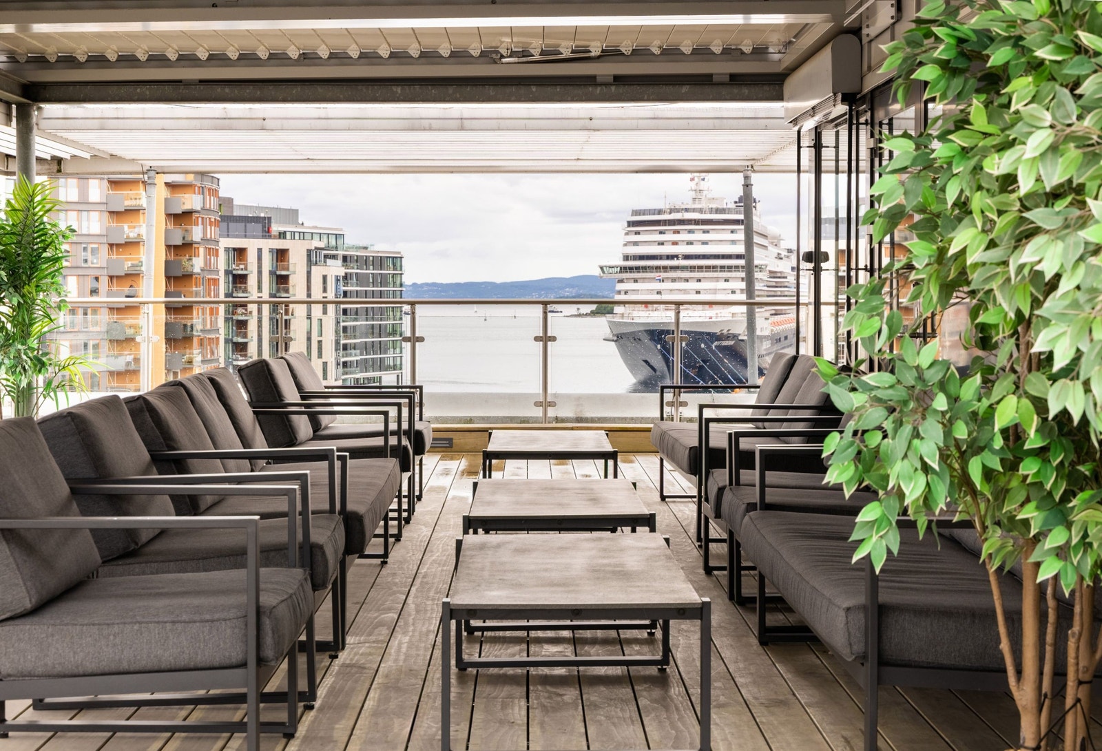 Takterrasse - Foto: Daniel Bergsagel Galleribilde