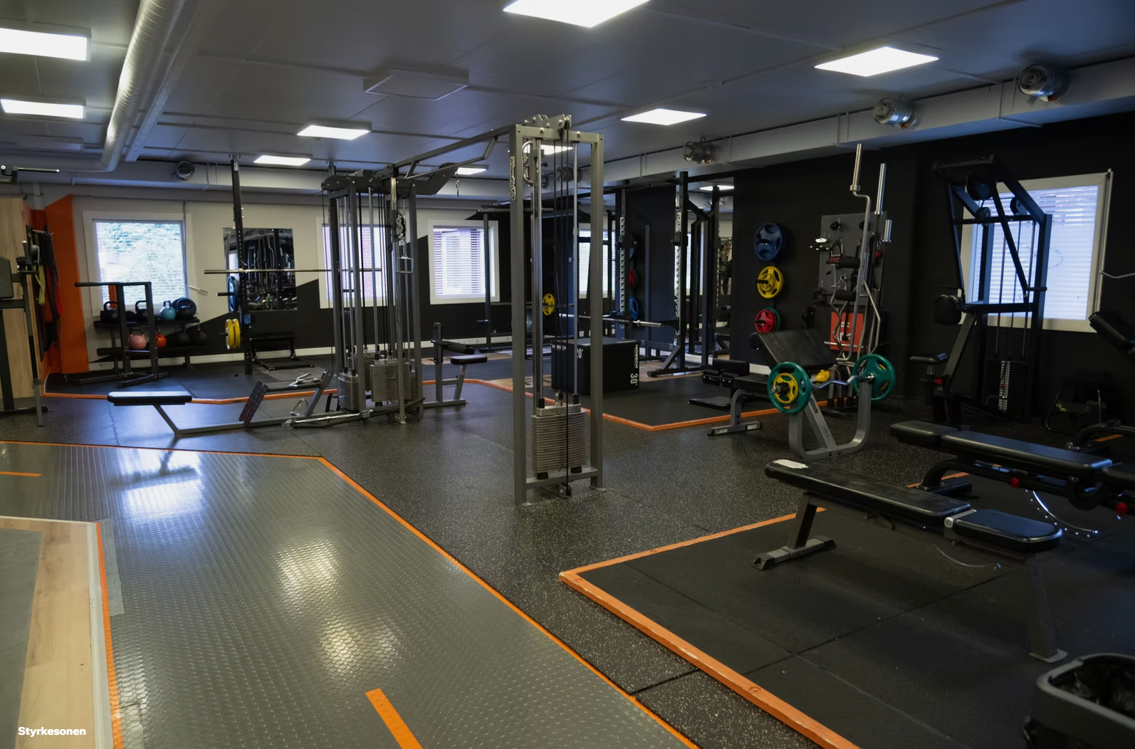 Fit4 treningssenter i Fjordveien 1 - mulighet for å tegne abonnement. Bildet hentet fra selskapets hjemmeside: fit4.no. Galleribilde