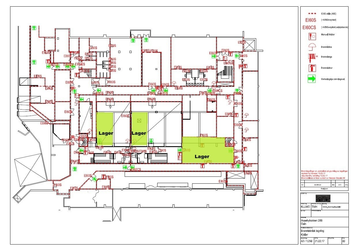 Husebybakken 28B Planskisse kjeller. Galleribilde
