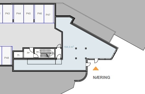 Tegning av seksjonen. Be om bedre tegninger ved interesse. Galleribilde