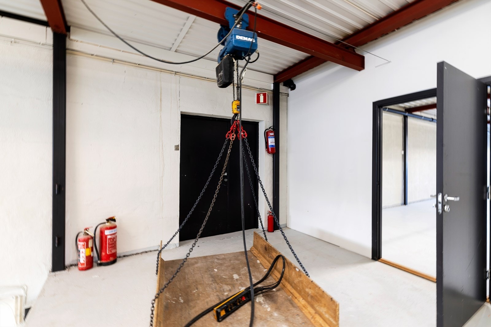 500 kg traverskran Galleribilde