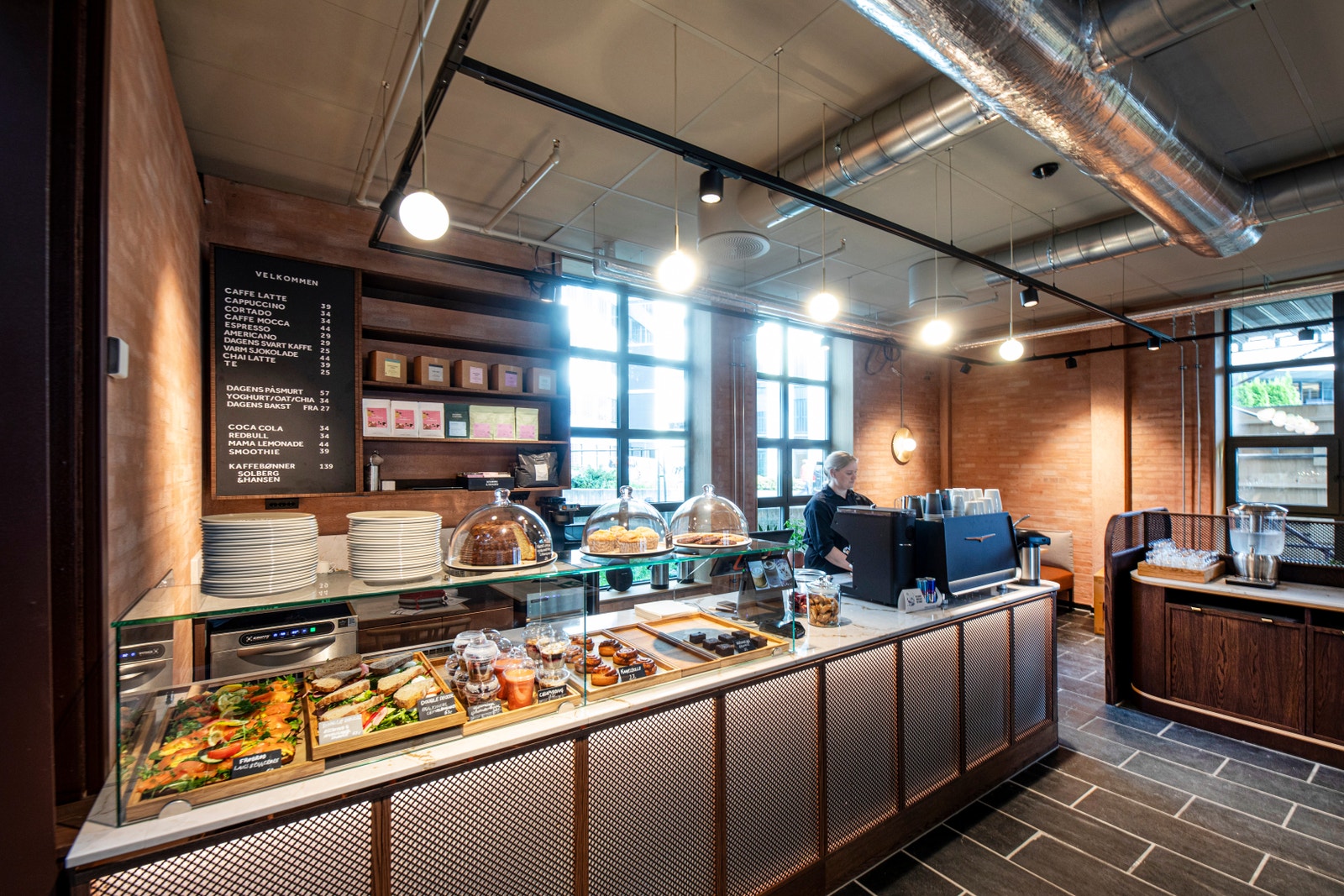 Ansatte vil ha tilgang til meget attraktiv personalrestaurant i Hoffsveien 1E Galleribilde