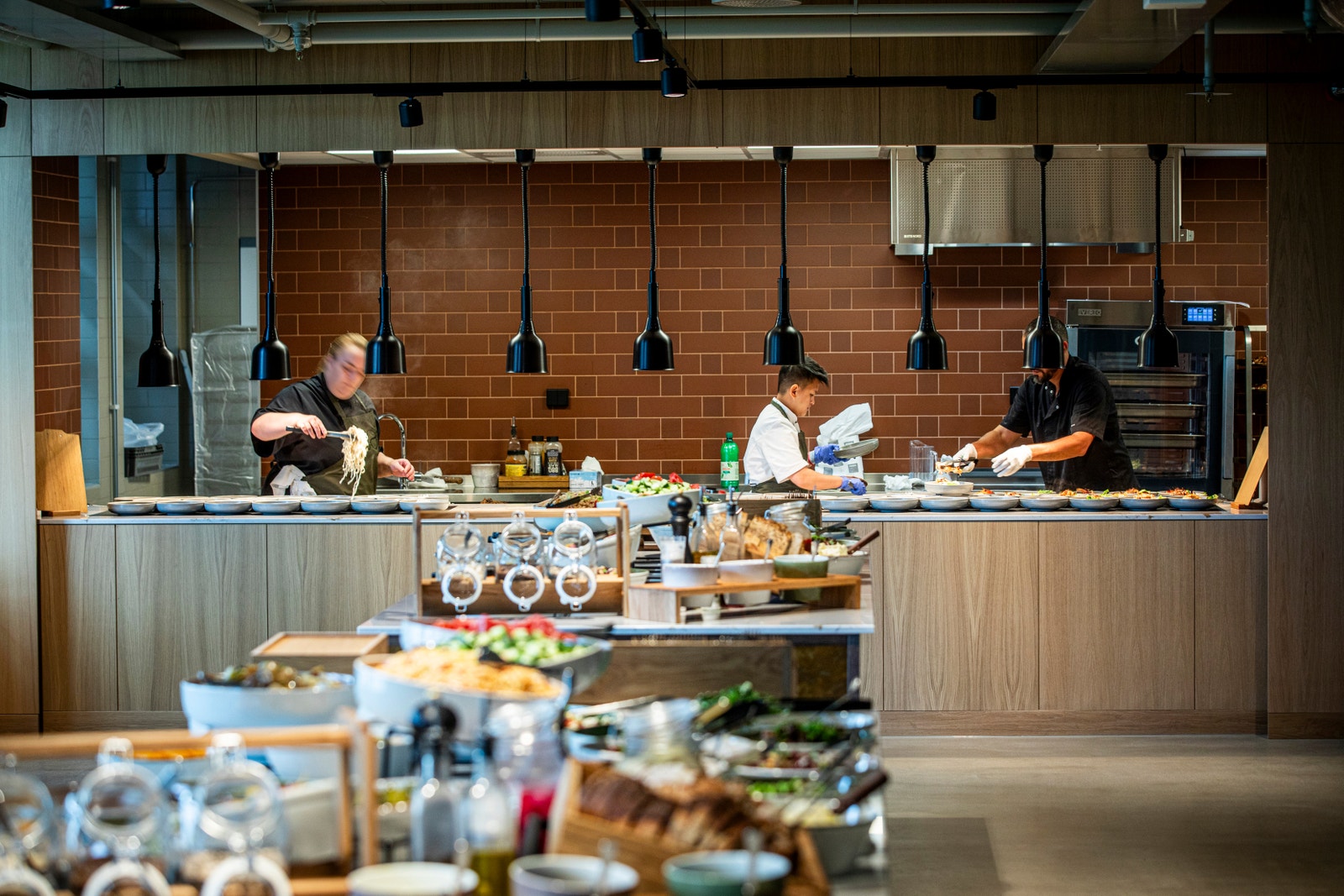 Ansatte vil ha tilgang til meget attraktiv personalrestaurant i Hoffsveien 1E Galleribilde