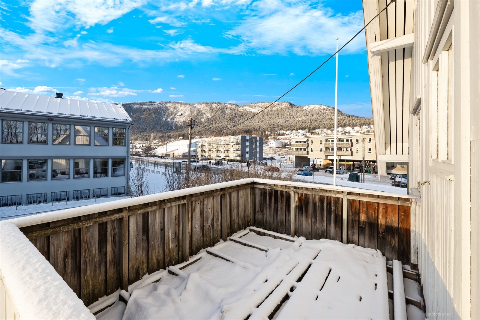 Utsikt mot Kiwi og solbergbanen. Galleribilde