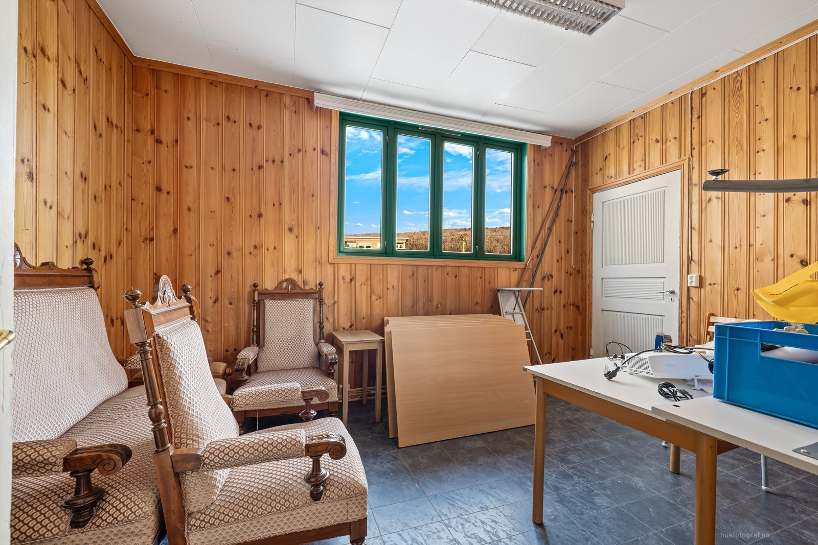 Her kan man ha et kontor. Galleribilde