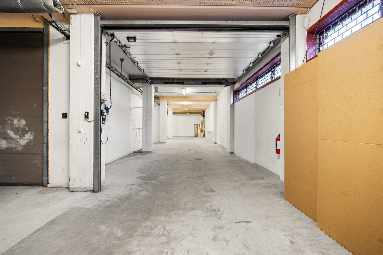 Lager på 250 kvm. Galleribilde