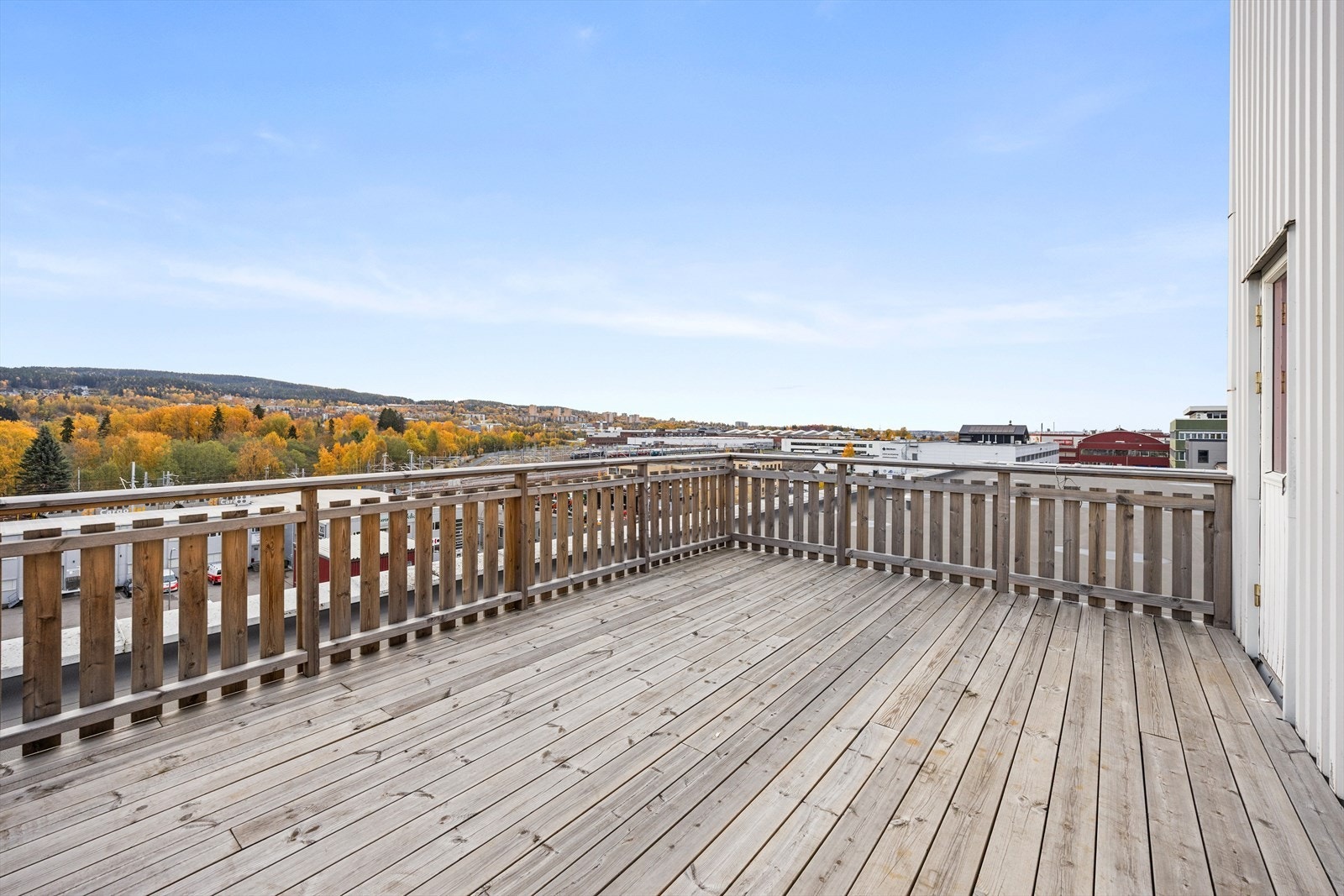 Takterrasse til 6.etg. kontor på 100 kvm Galleribilde