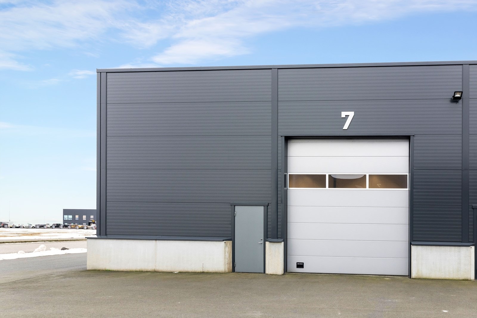 God beliggenhet på enden. Galleribilde