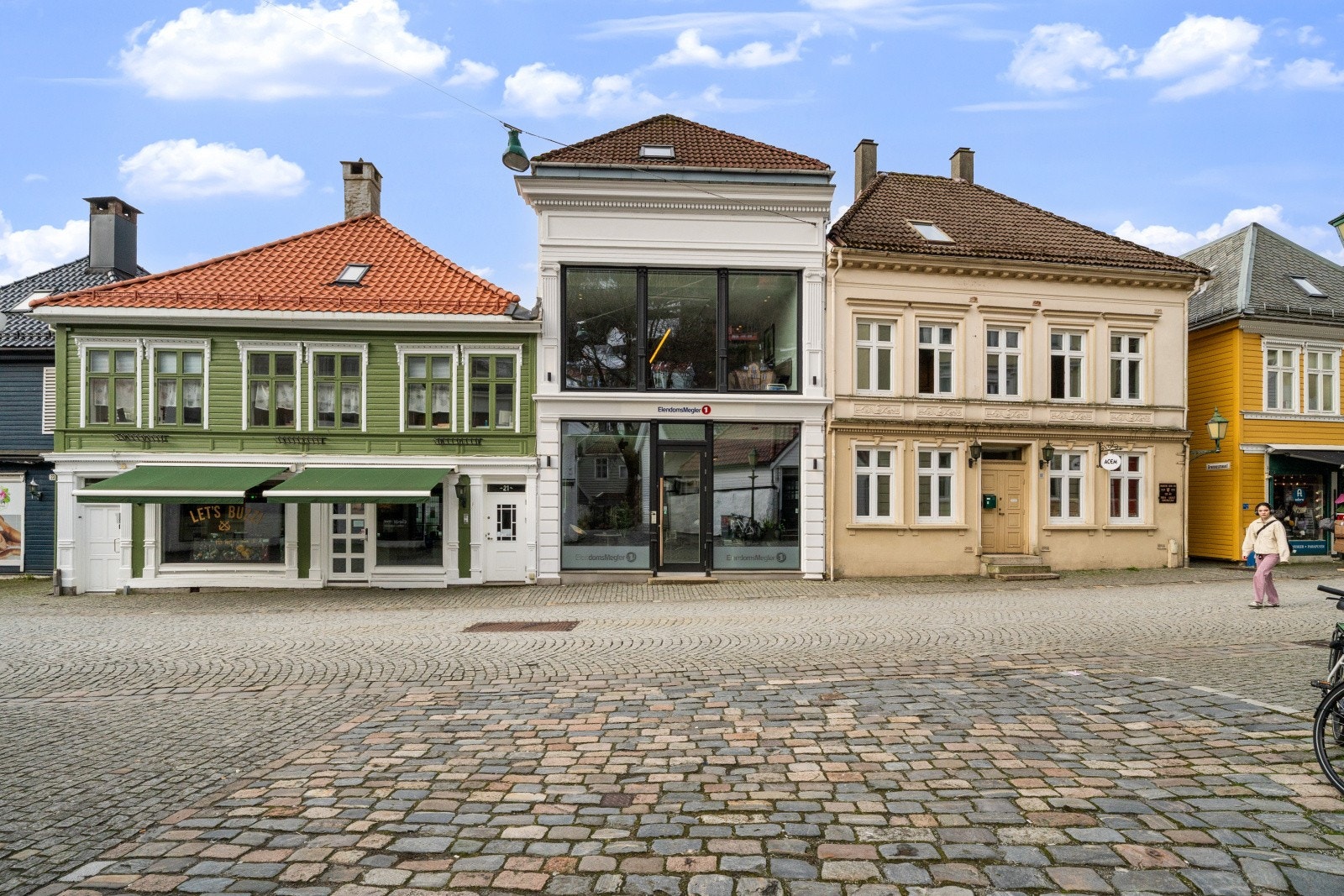 Lokalene har god eksponering mot en av Bergens mest velkjente gater Galleribilde