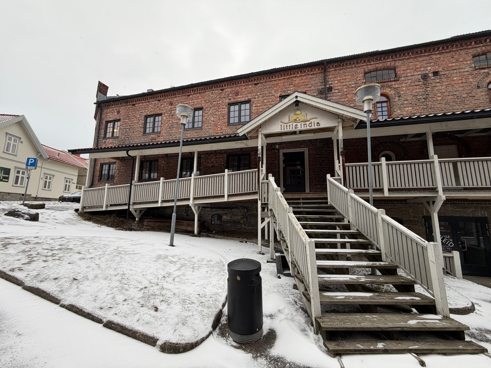 Trapp opp til lokalet Galleribilde