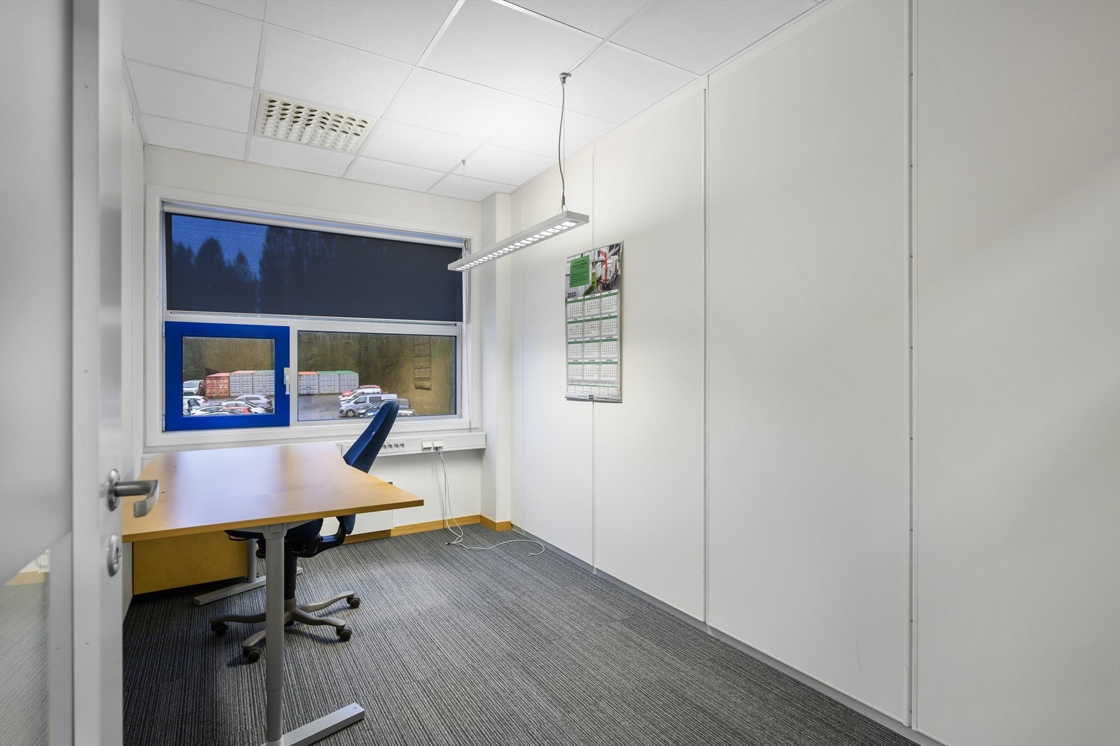 Bilde fra cellekontor i ledige areal i 1. etg. Galleribilde