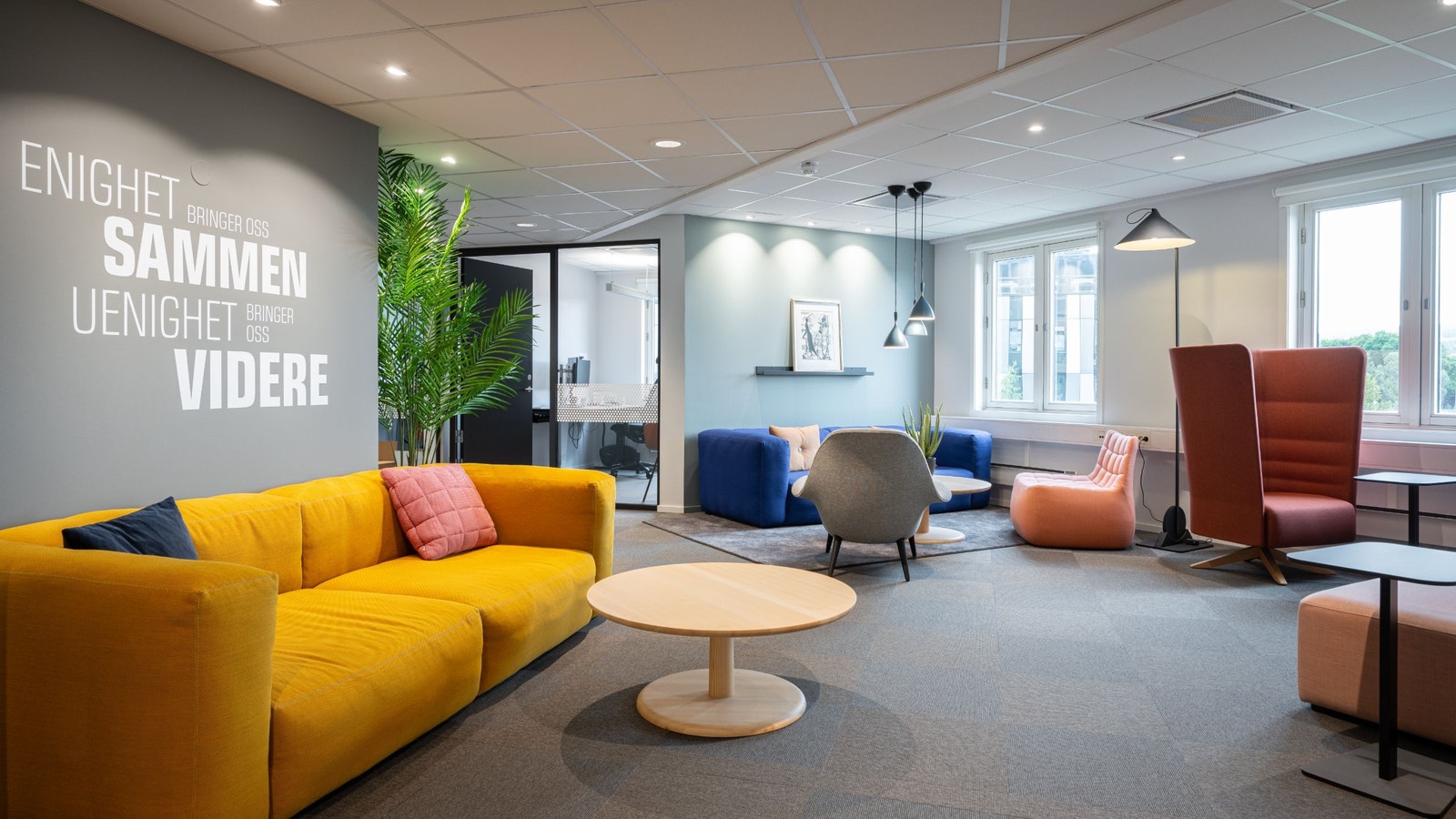 Referansebilde fra annen leietaker i bygget Galleribilde